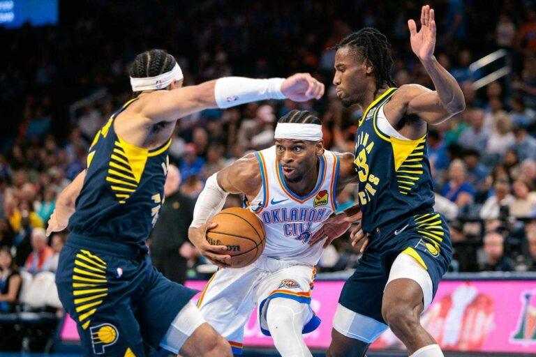 Indiana Pacers vs Oklahoma City Thunder Match Player Stats