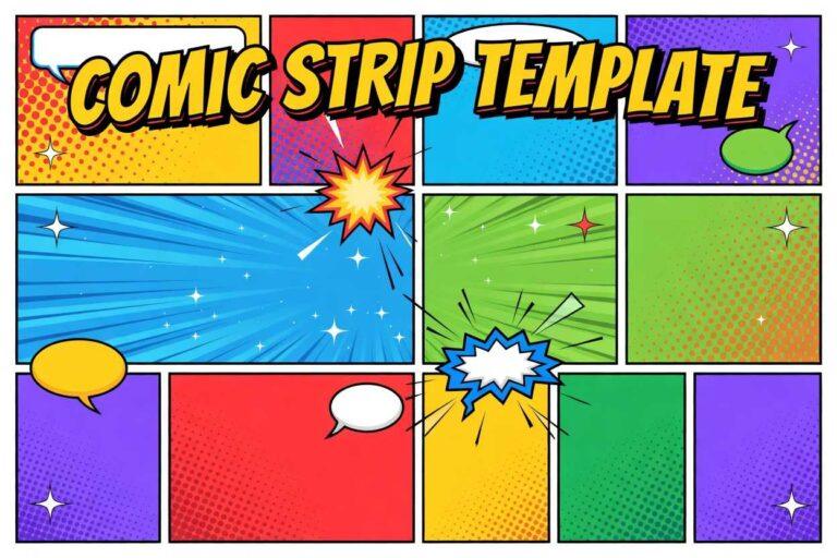 Comic Strip Template