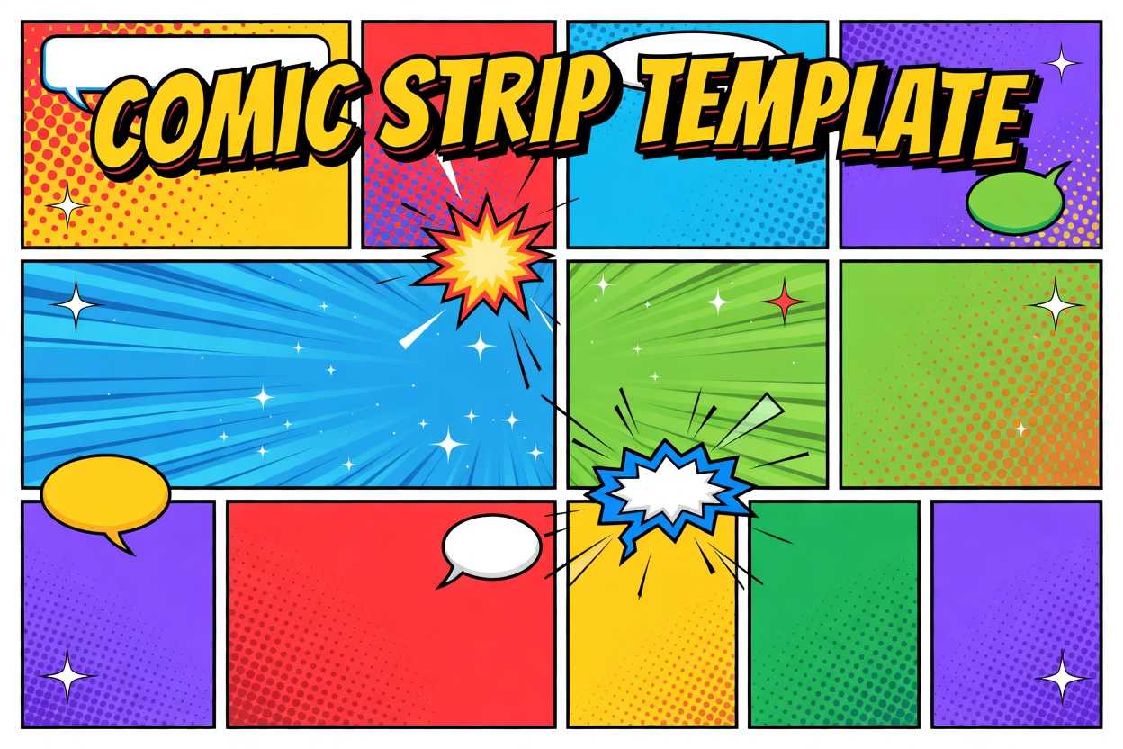 Comic Strip Template