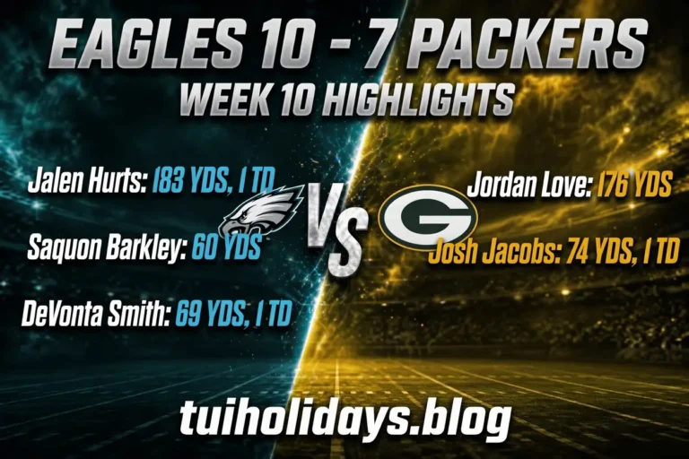 philadelphia eagles vs green bay packers match player stats